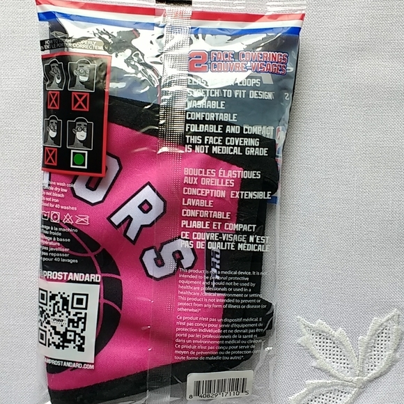 Toronto Raptors NBA Face Coverings - Picture 2 of 4